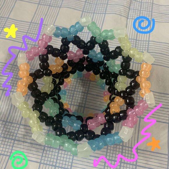 kandi jester cuffs - Picture 4 of 5